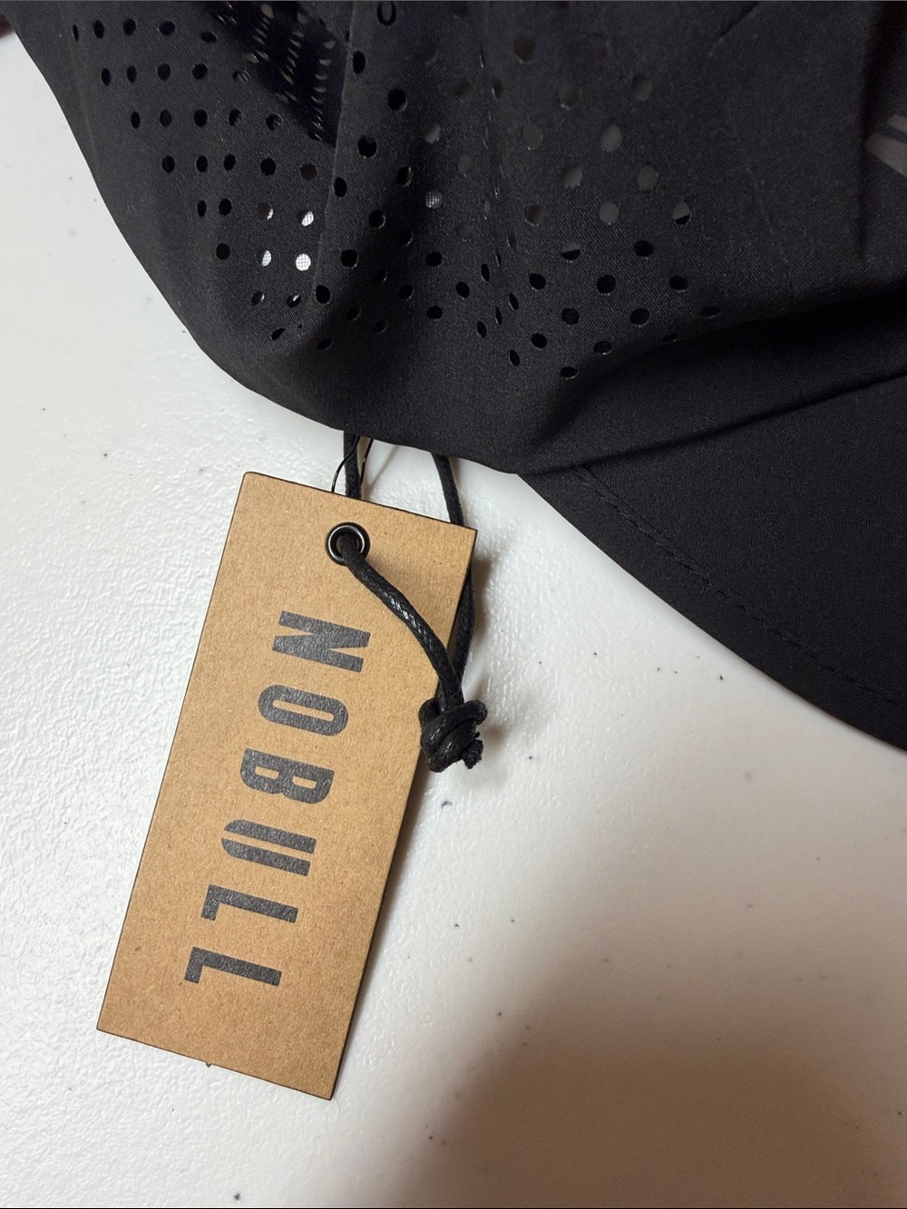 NOBULL Black Logo Lightweight Performance hat, NWT - Picture 7 of 7